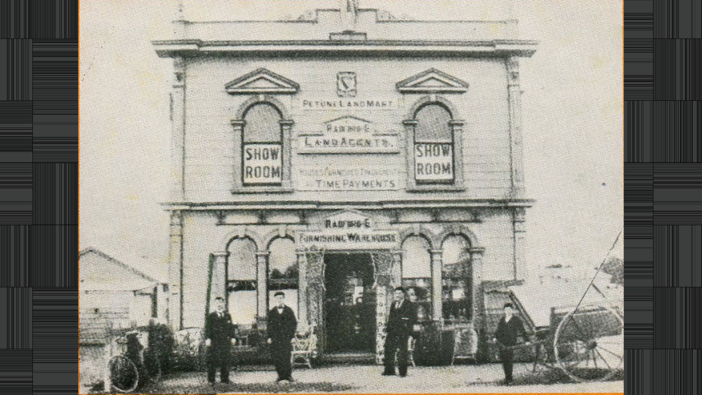 Historical photo of the Petone Club